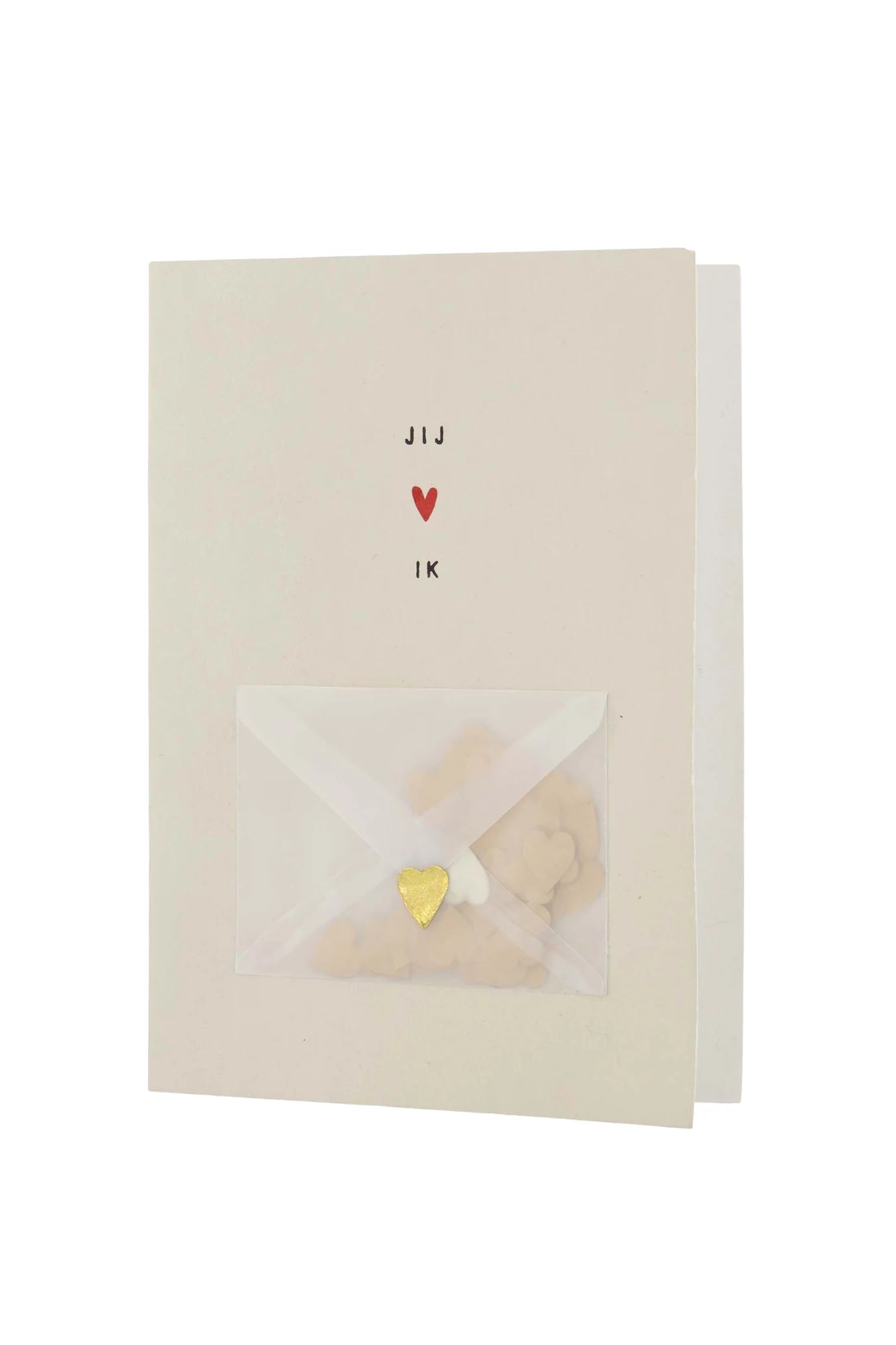 Wenskaart Envelopje Jij & Ik
