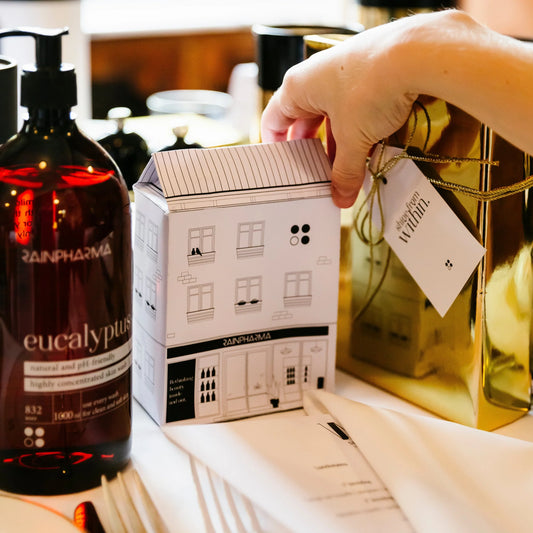 Christmas House - Skin Wash Lemongrass & Prebiotic Skin Lotion 60ml