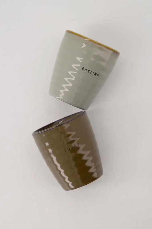 Koffiemok Enjoy - Bruin