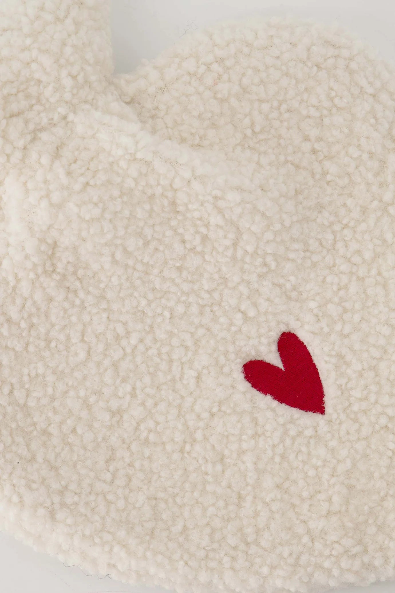 Warmte Kruik Teddy - Wit/Rood