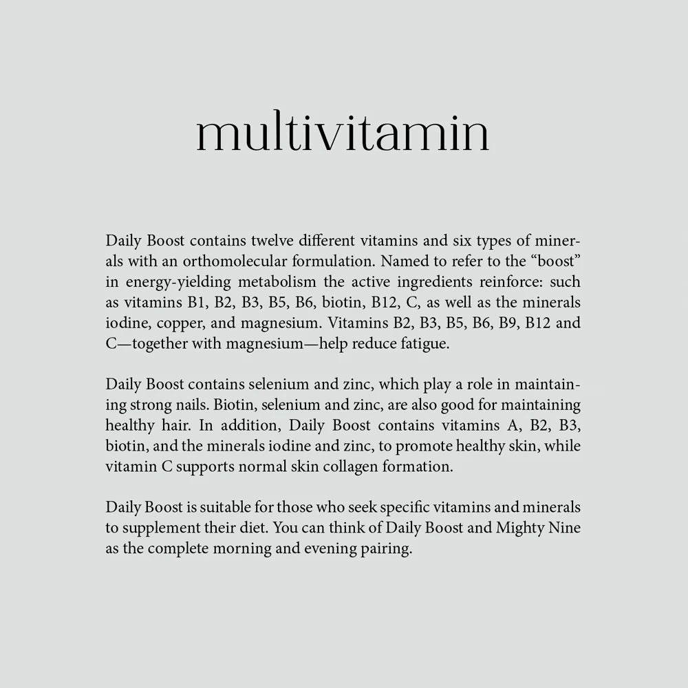 Daily Boost (Multivitamine) 60 caps