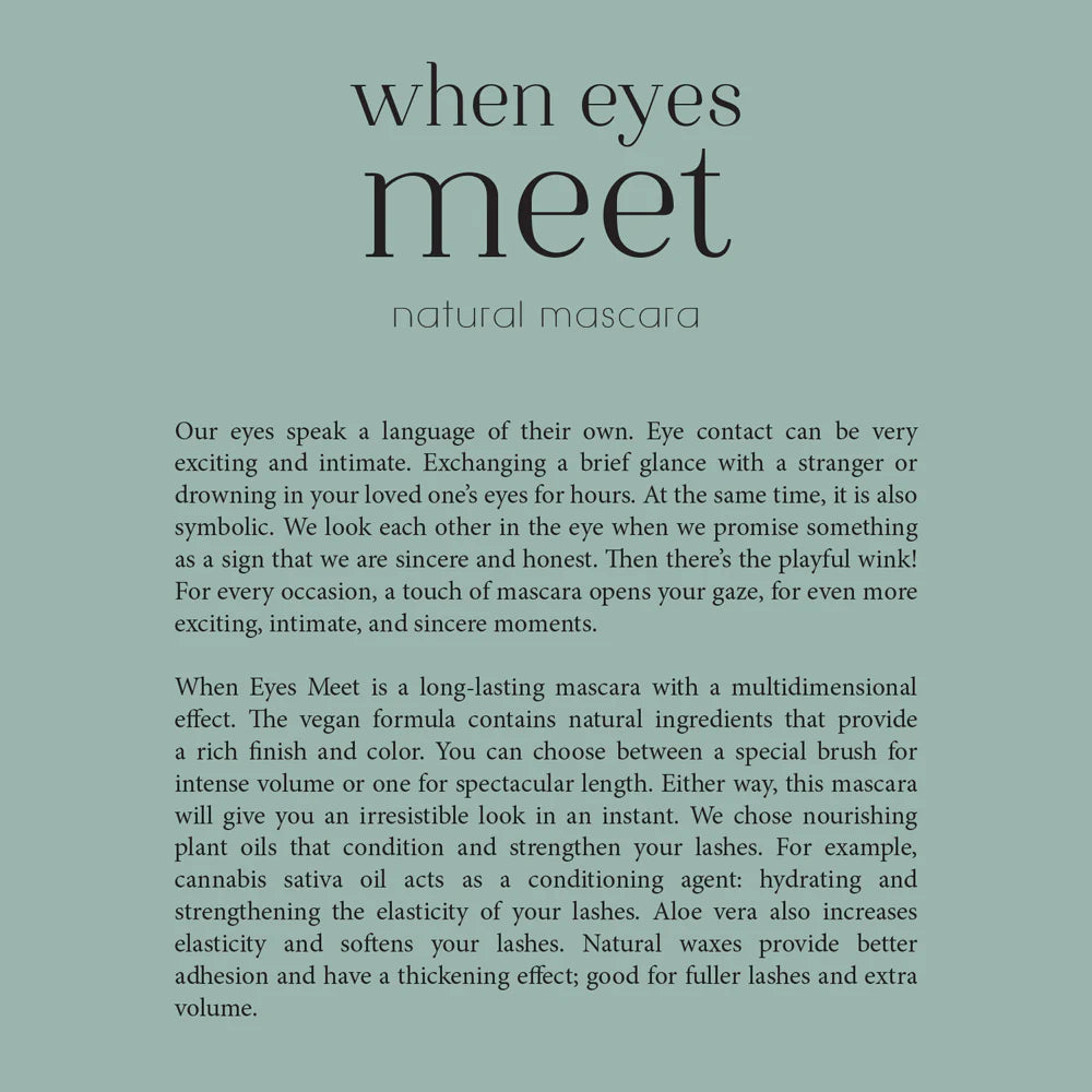 When Eyes Meet - Length Black