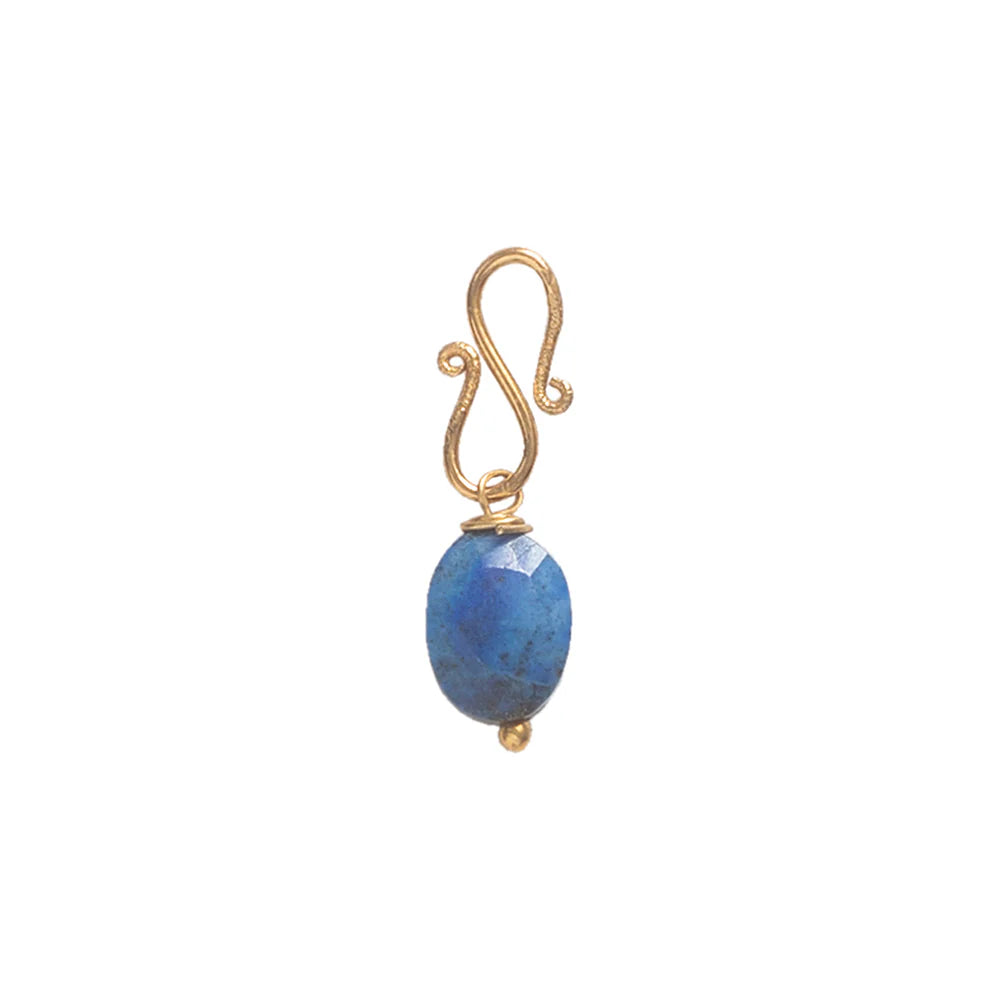 Faceted Gemstone Lapis Pendant GP