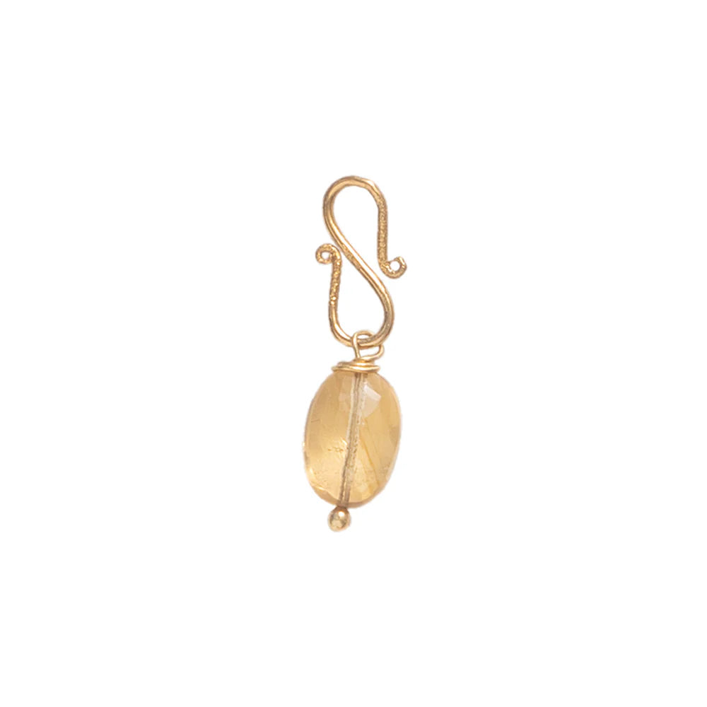 Faceted Gemstone Citrine Pendant GP