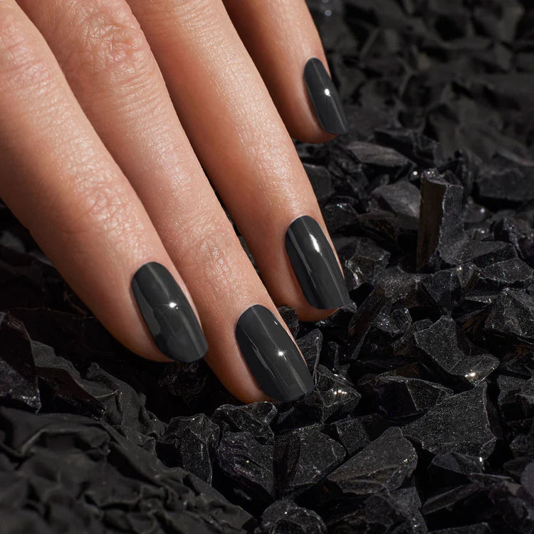 Green Flash Led Nail Polish - Anthracite