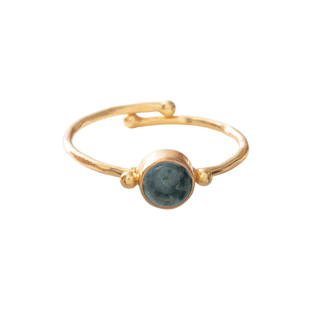 Faithfull Labradorite Ring GP