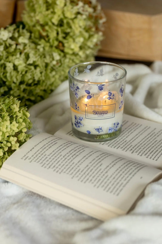 Geurkaars Jardin Bleu