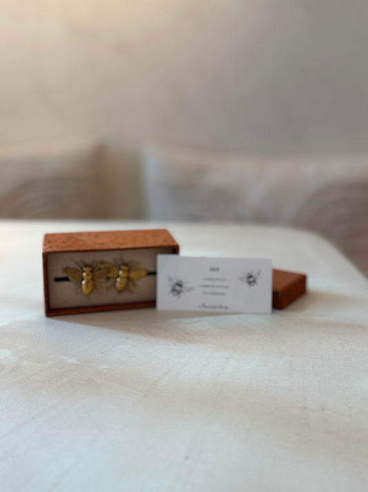 Napkin Ring Set Bee