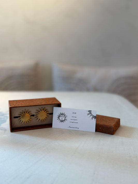 Napkin Ring Set Sun