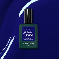 Green Flash Led Nail Polish - Navy Blue