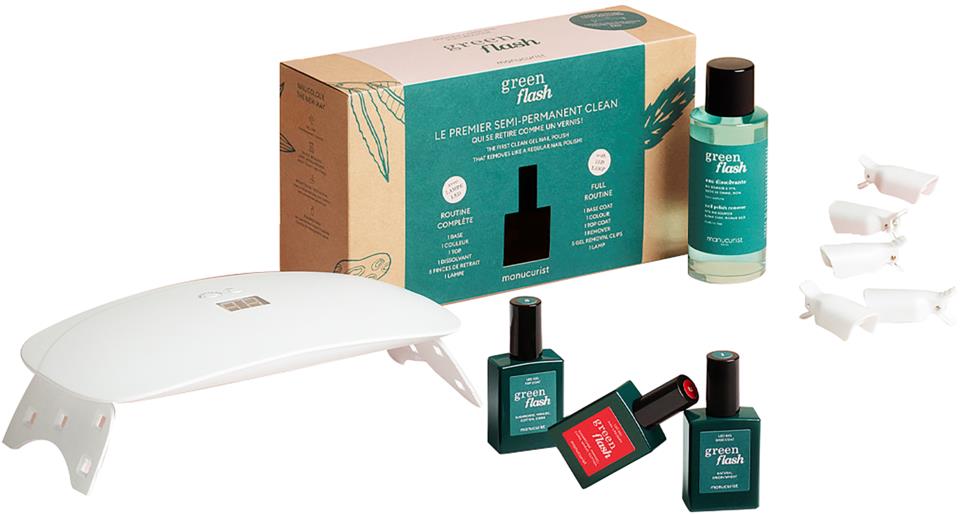 Green The First Led Nail Polish - Dark Pansy