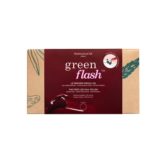 Green The First Led Nail Polish - Dark Pansy