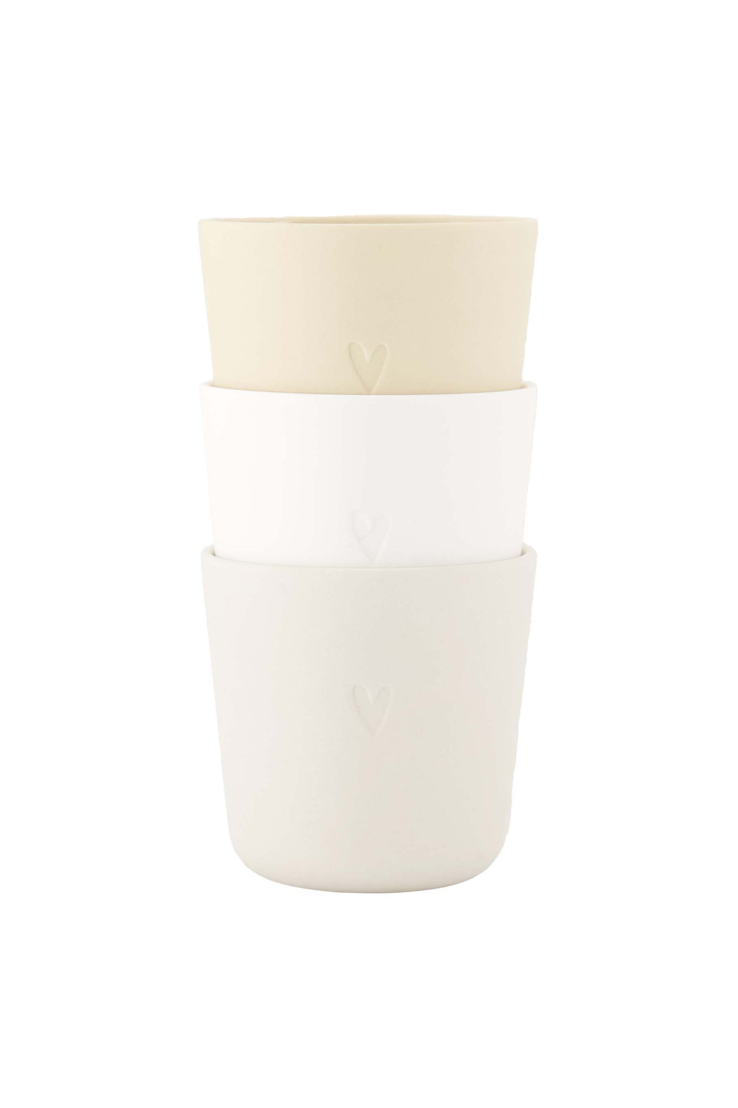Coffee Mug Heart - Sand