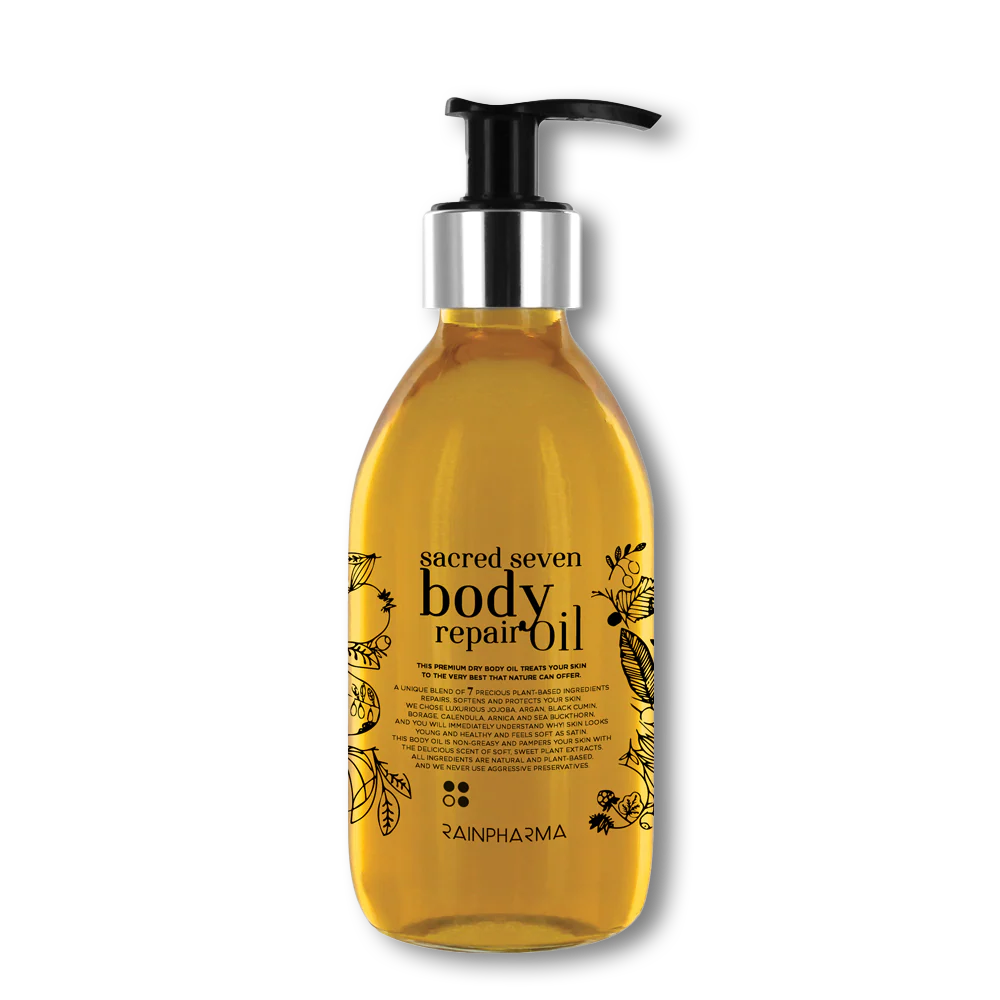 Sacred Seven Body Repair Oil 250ml (glazen fles)