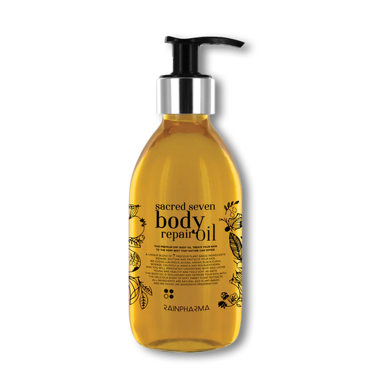 Sacred Seven Body Repair Oil 250ml (glazen fles)