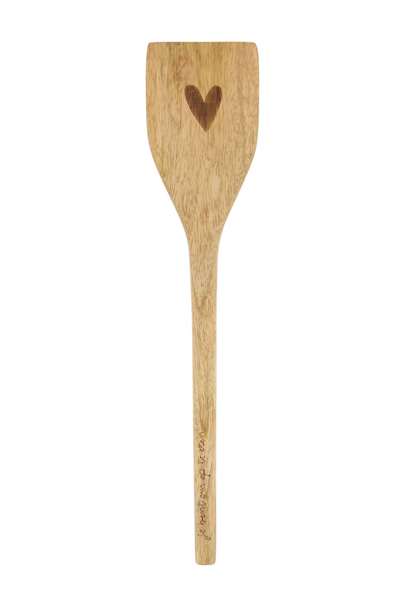 Spatel Hout Hartje Naturel