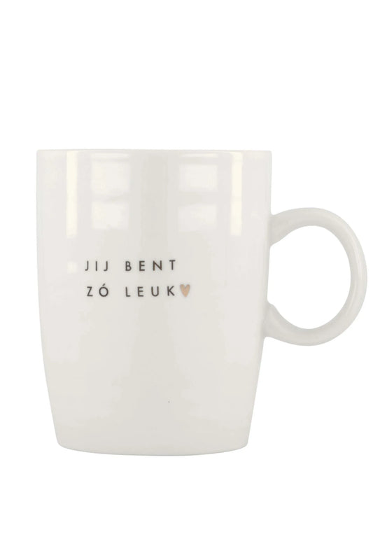 Theemok Jij Bent Zo Leuk - Wit