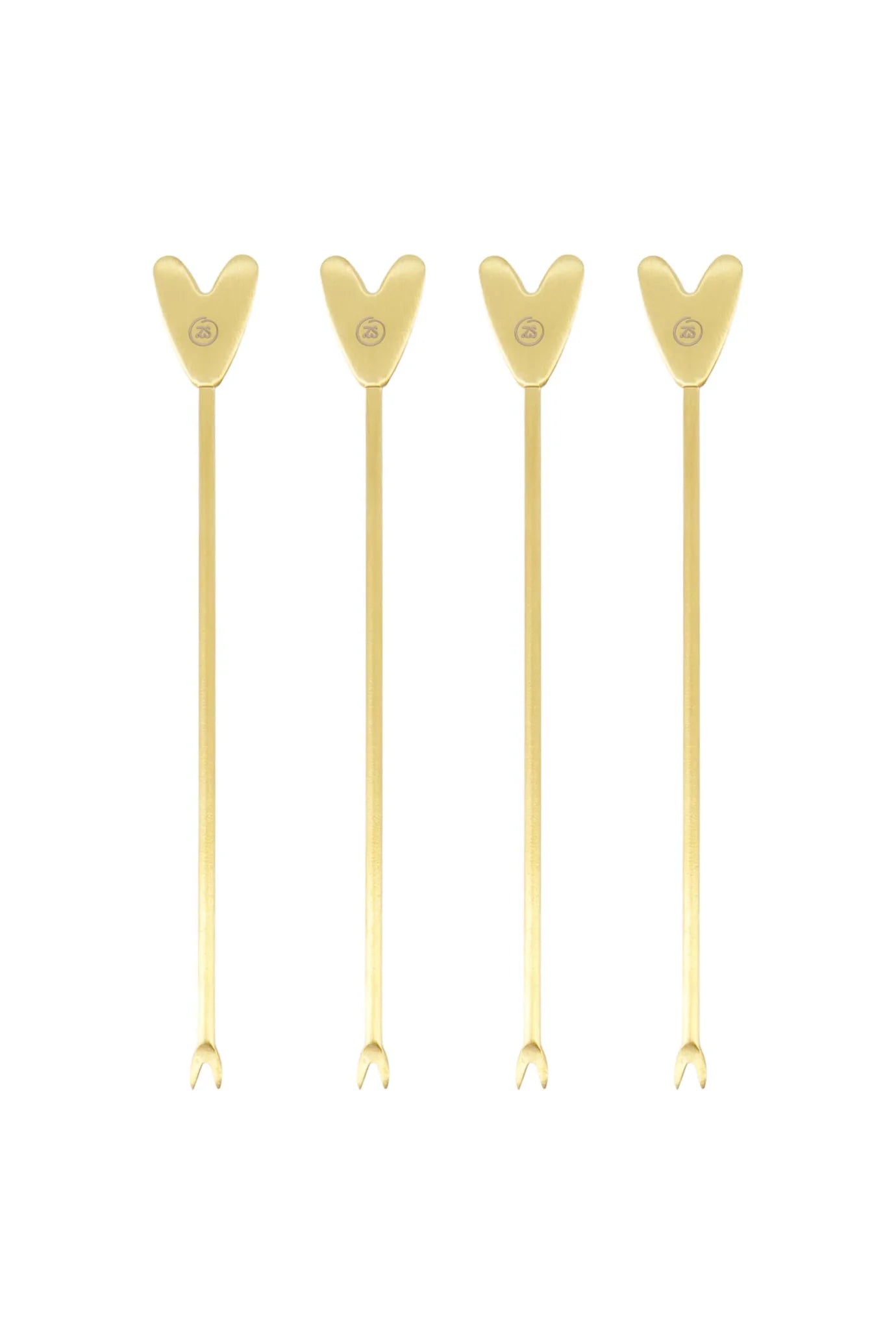 Set Van 4 Borrelprikkers Hartje