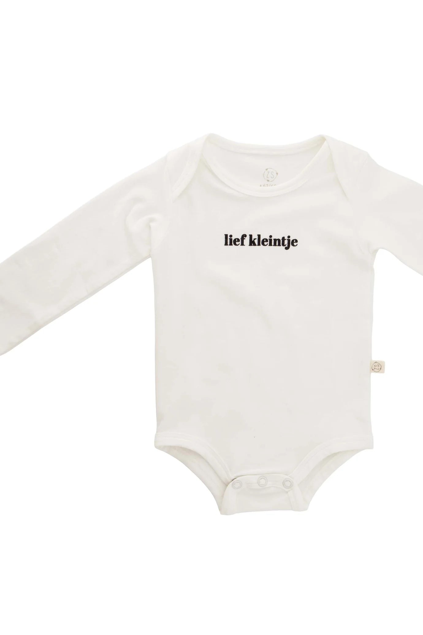 Rompertje Lief Kleintje Maat 62/68 - Wit/Zwart