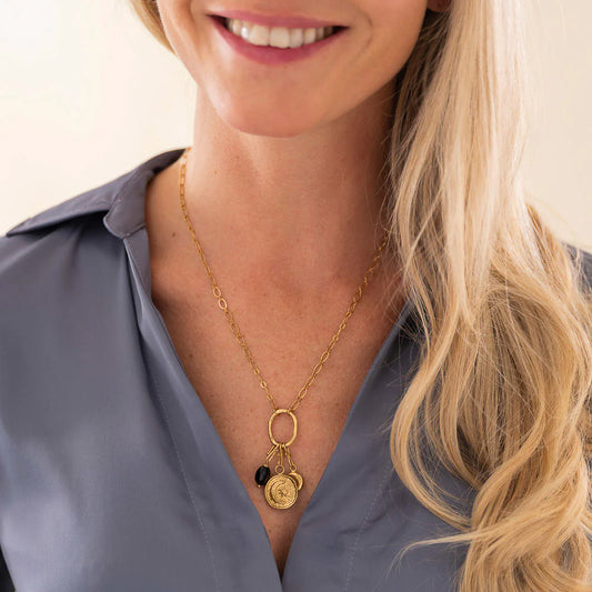 Mix & Match Attached Necklace GP
