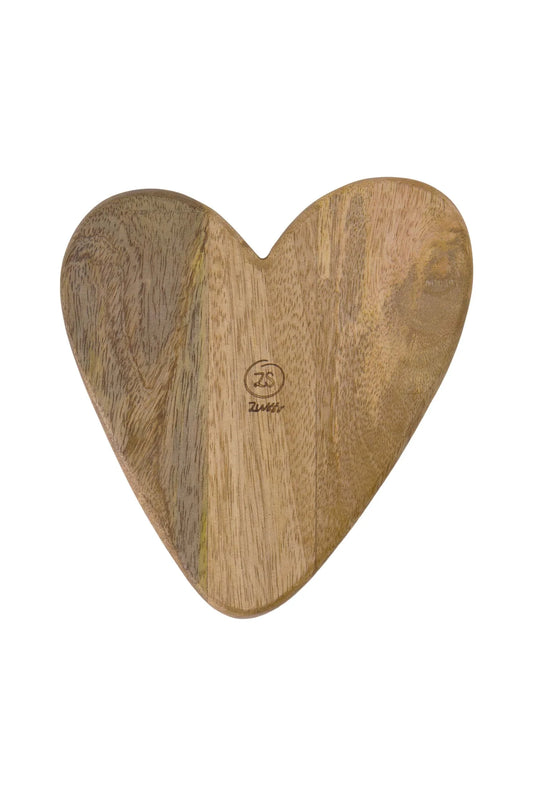 Houten Kom Hartje - Zand