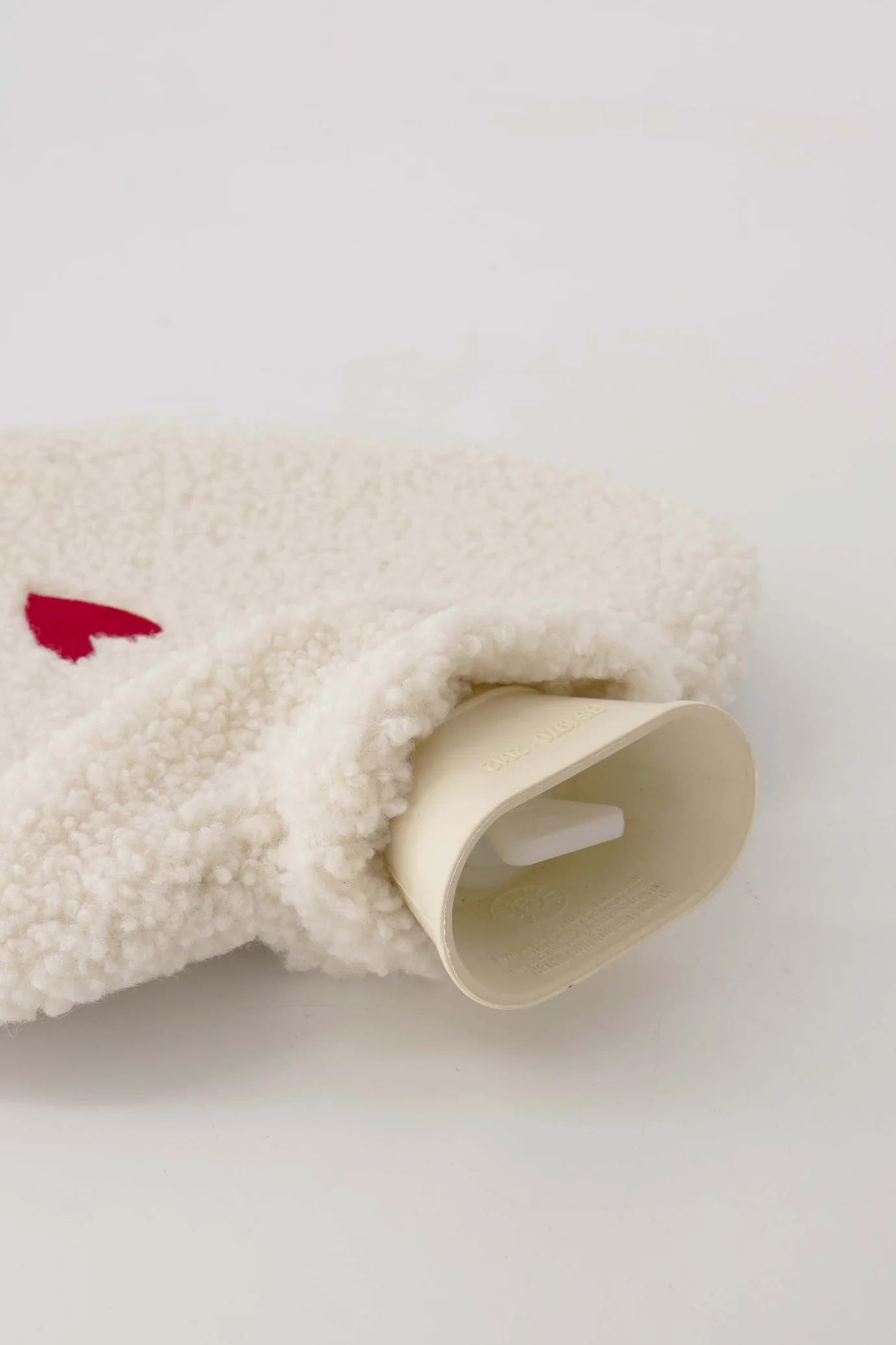 Warmte Kruik Teddy - Wit/Rood