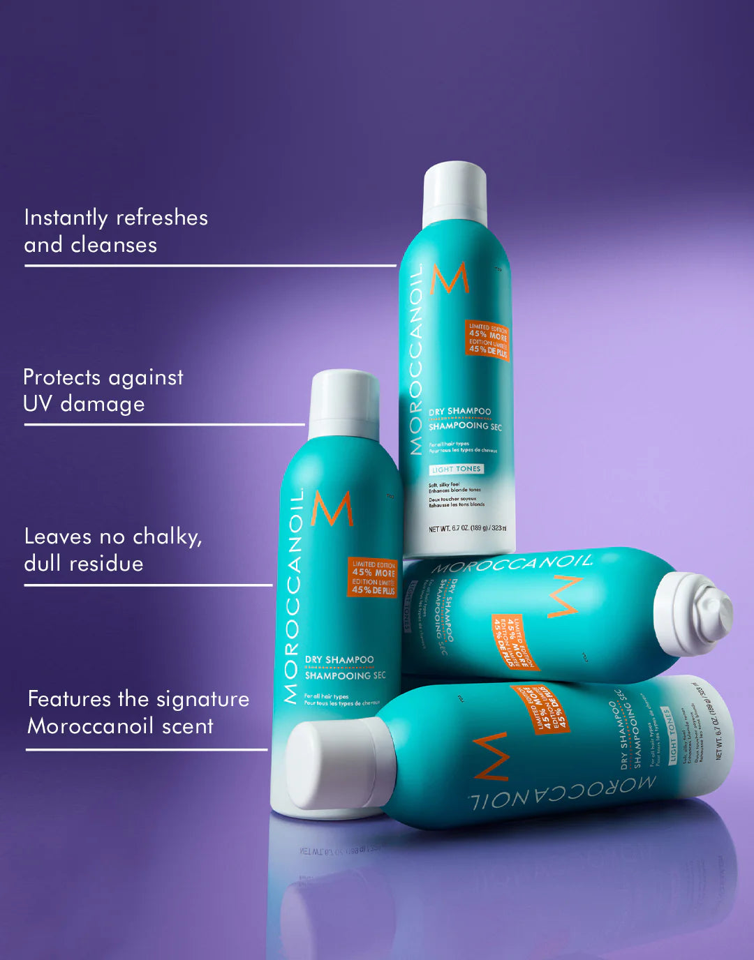 Dry: Dry Shampoo Light Tones 65ml