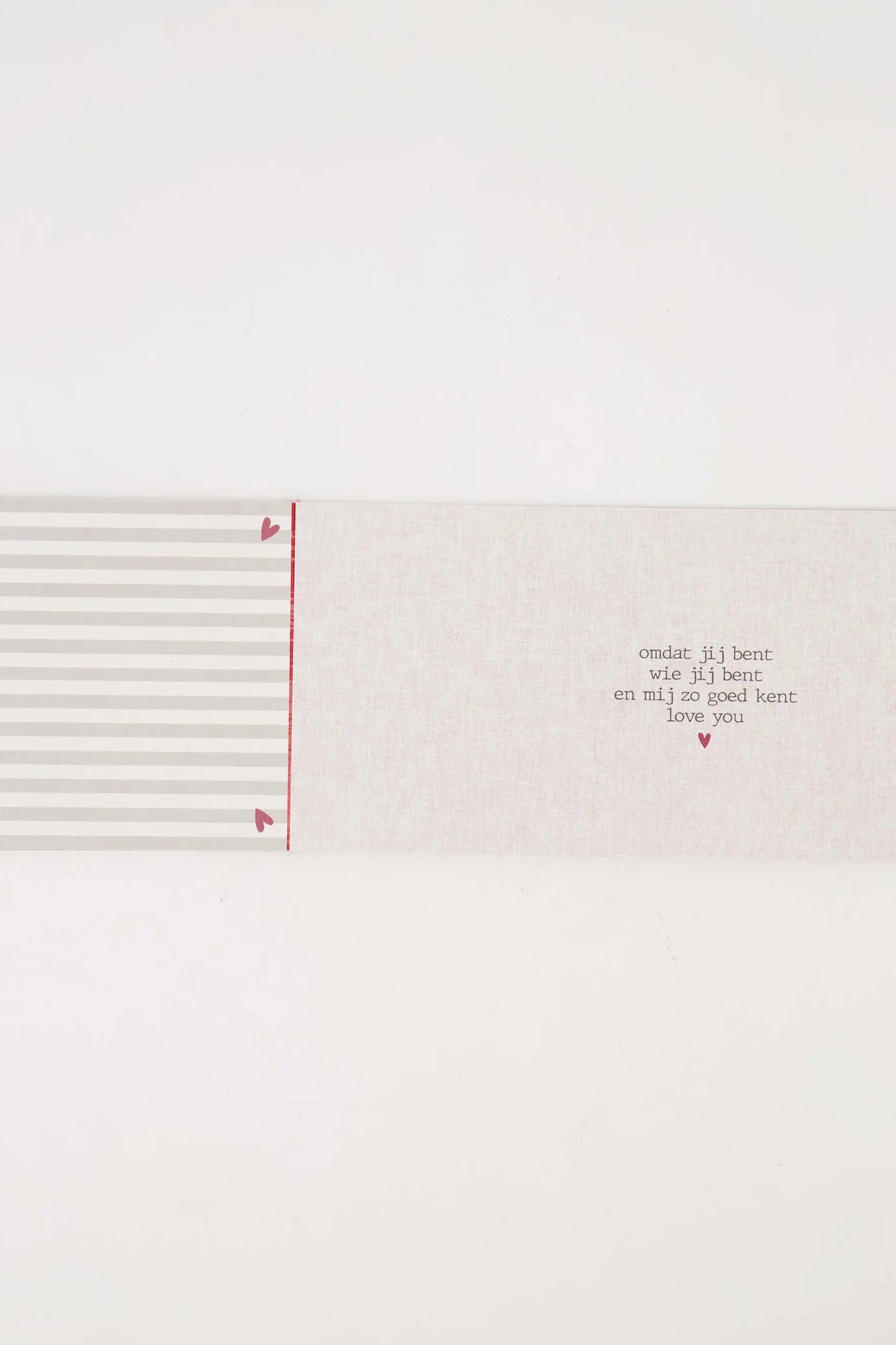 Kadobonnen Boekje Mama - Rood/Linnen