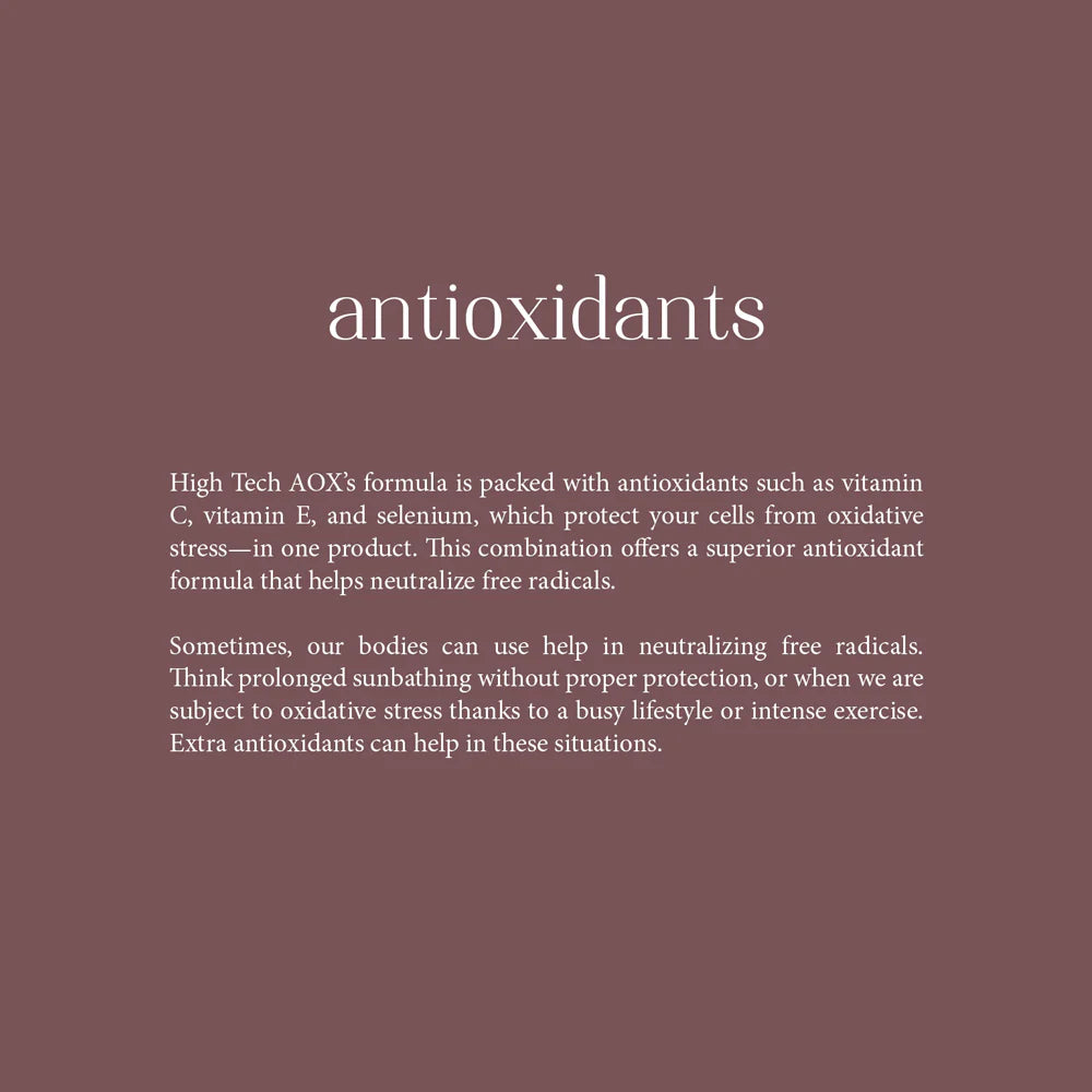 High Tech Antioxidant