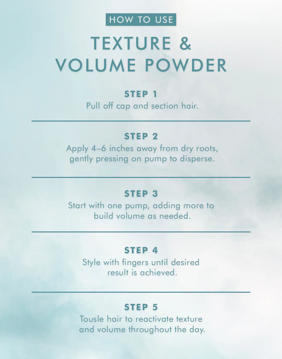Texture & Volume Hair Powder