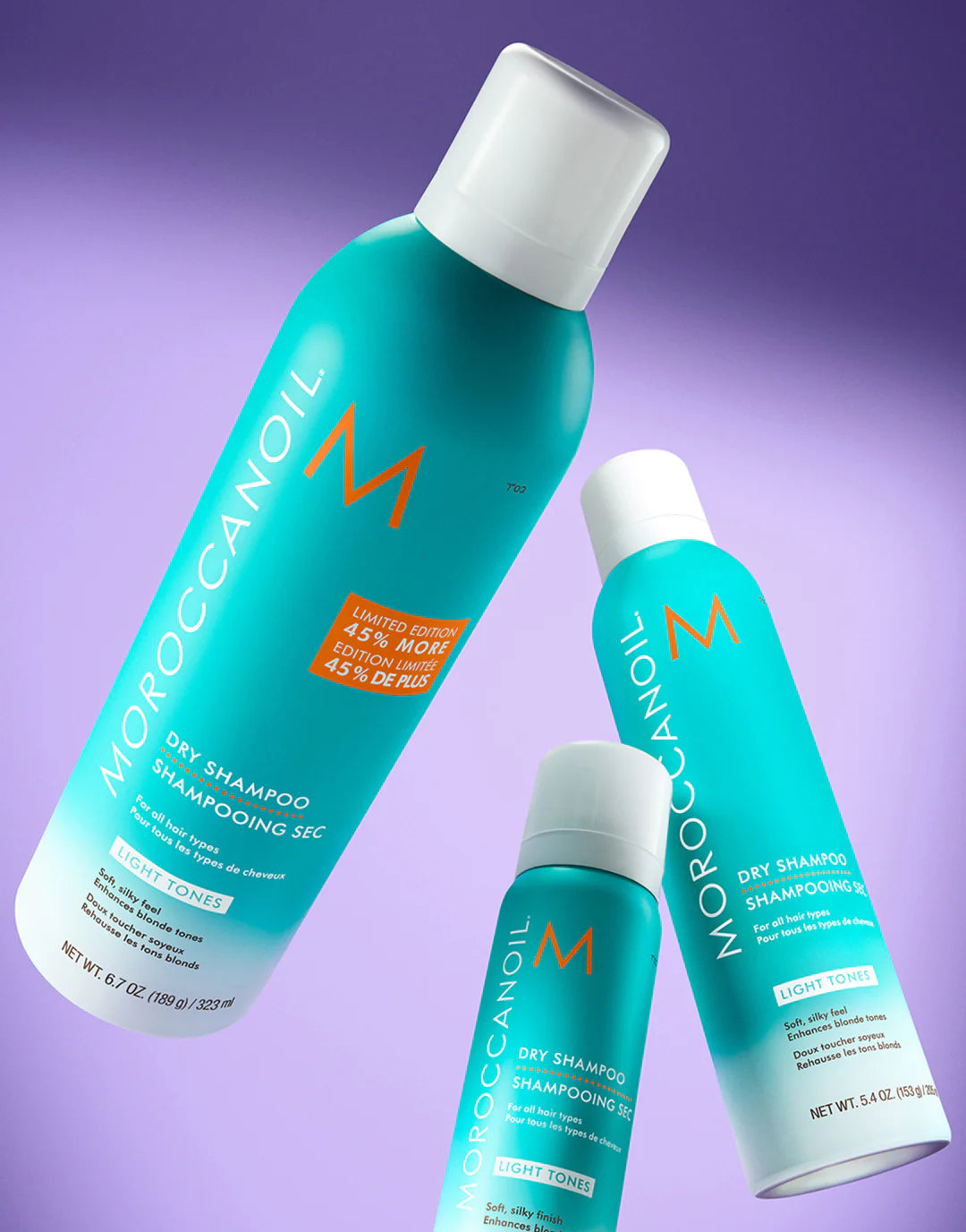 Dry: Dry Shampoo Light Tones 323ml