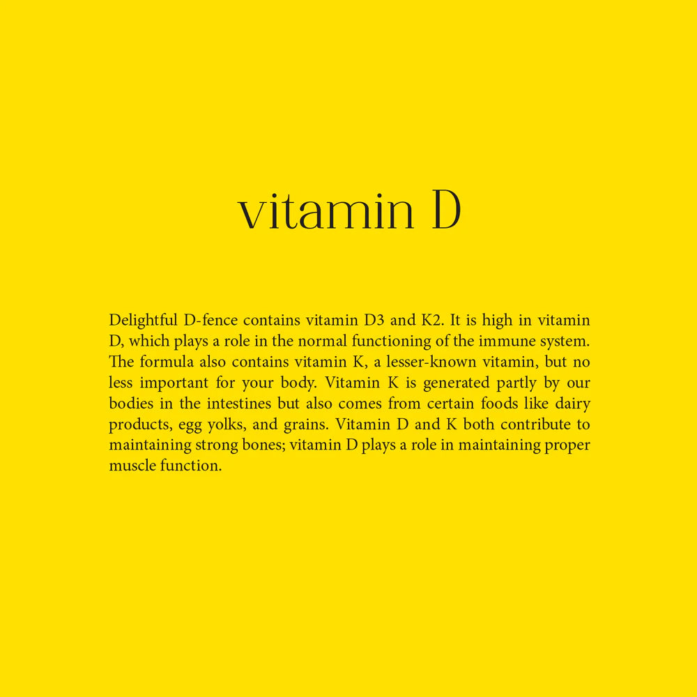Delightful D-fence (vitamine D)