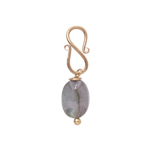 Labradorite Faceted Gemstone Pendant GP