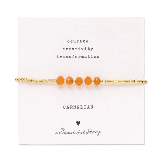 Essential Carnelian Armband GC