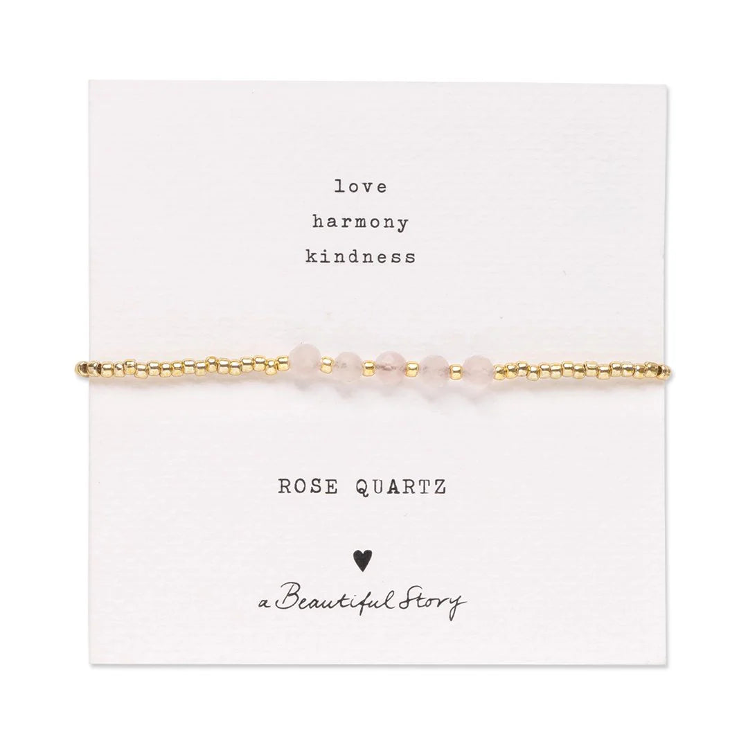 Essential Rose Quartz Armband GC
