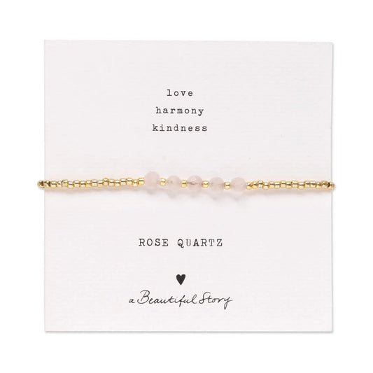 Essential Rose Quartz Armband GC