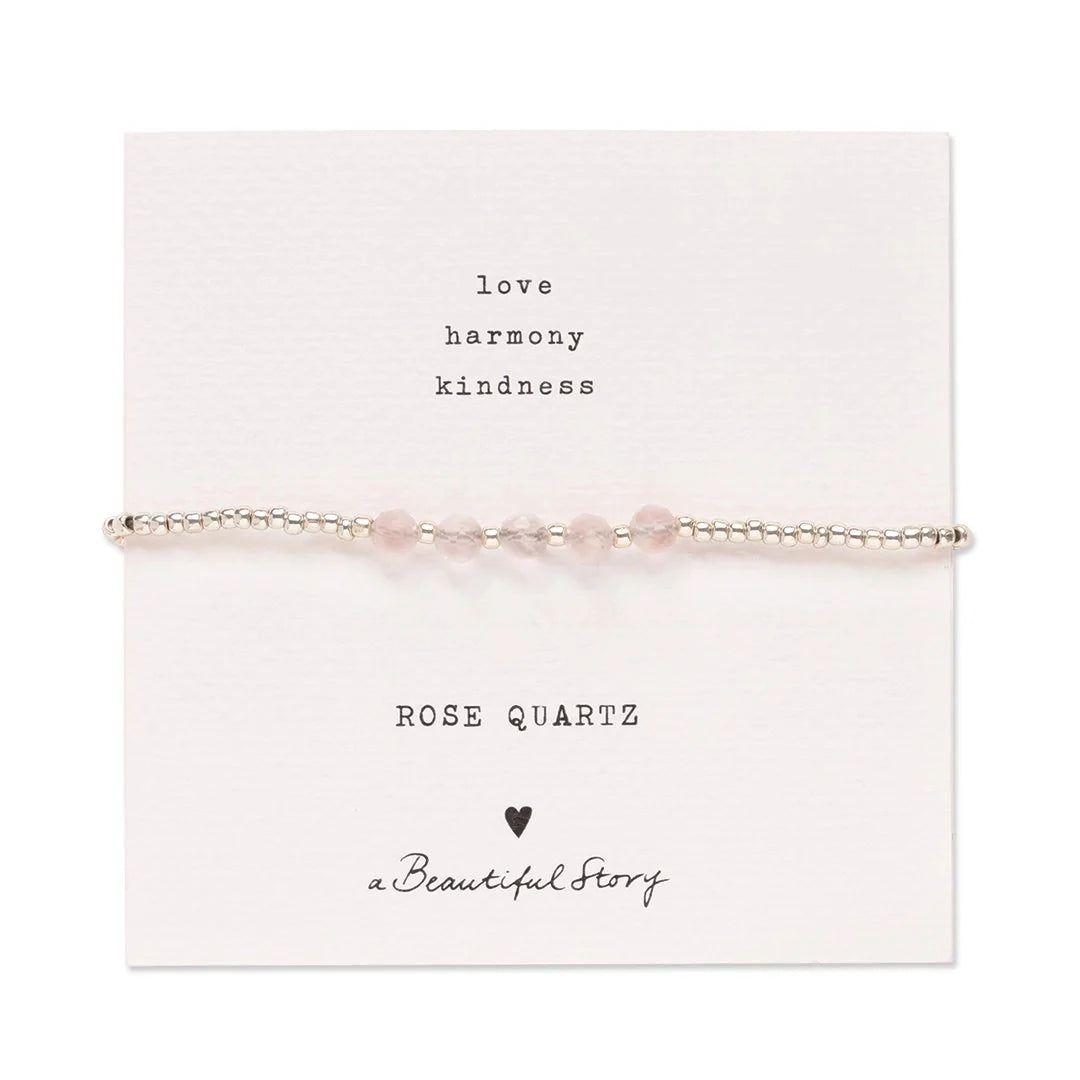 Essential Rose Quartz Armband SC