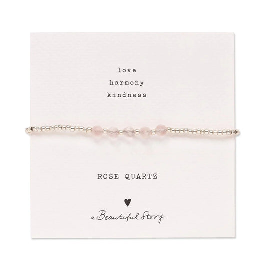 Essential Rose Quartz Armband SC