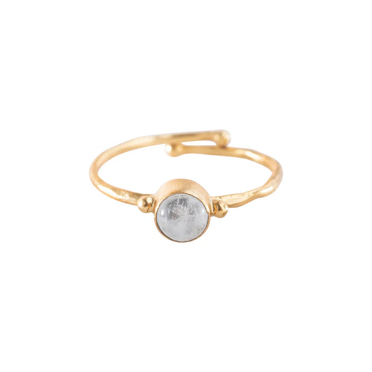 Faithfull Moonstone Ring GP