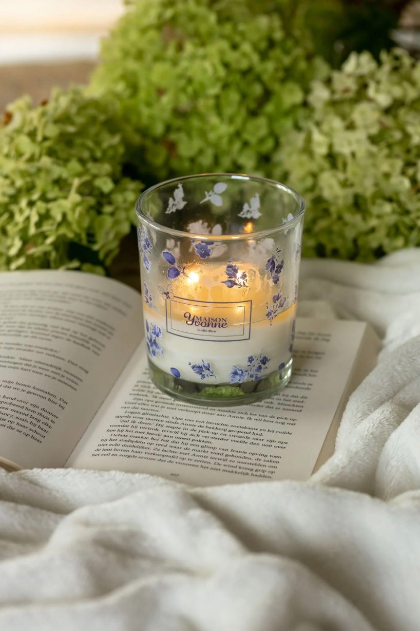 Geurkaars Jardin Bleu