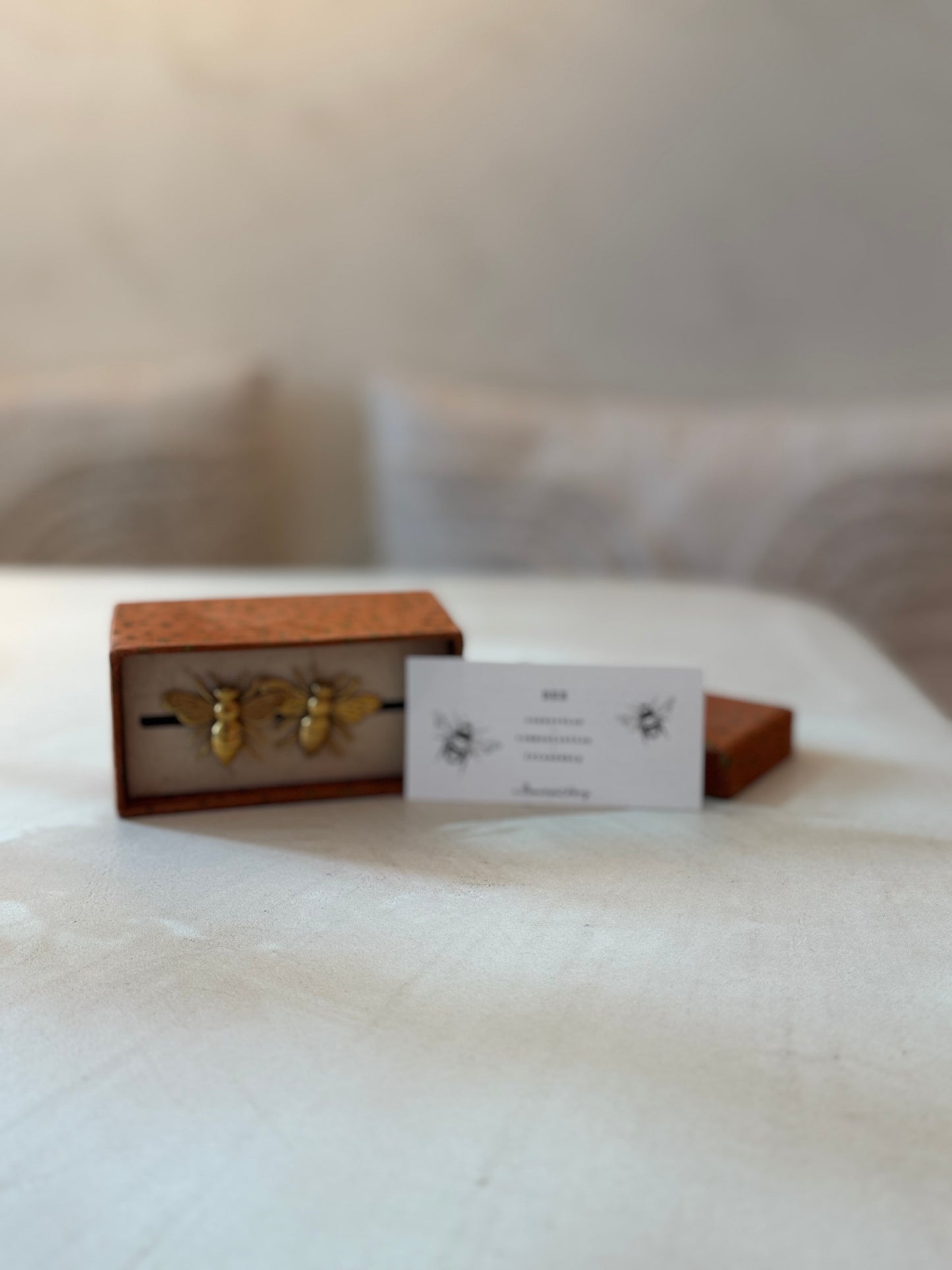 Napkin Ring Set Bee