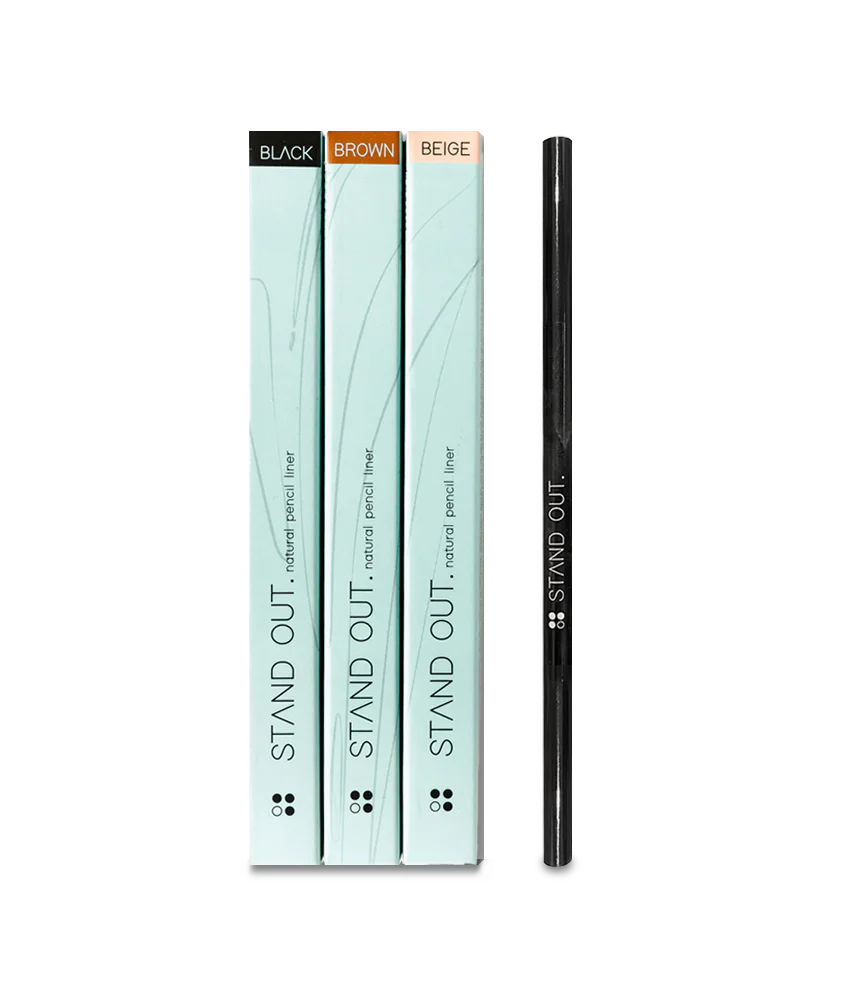 Stand Out Natural Pencil Liner - Black
