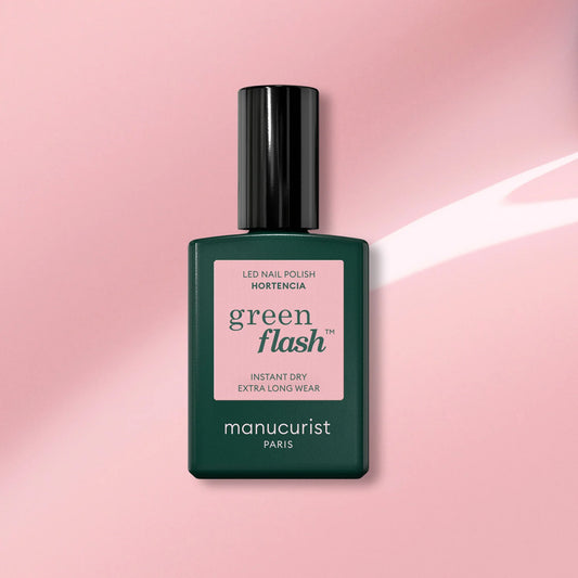 Green Flash Led Nail Polish - Hortencia