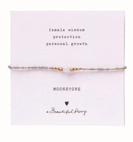 Iris Card Moonstone Bracelet GC